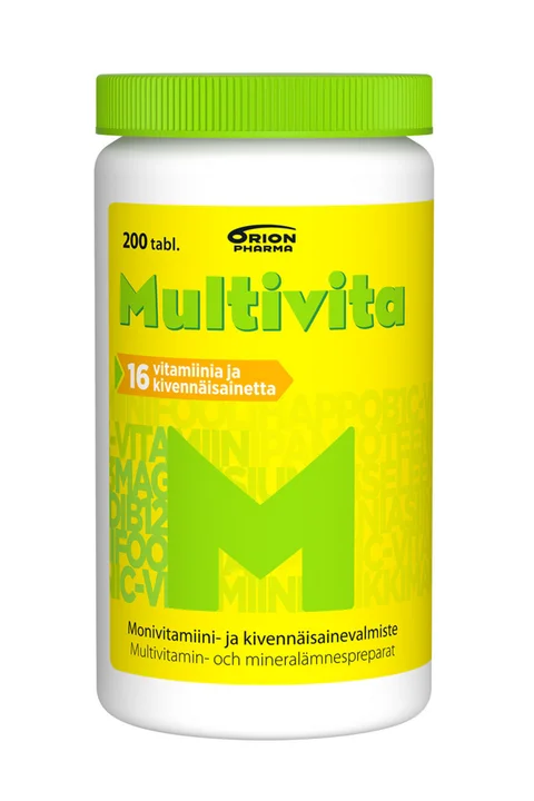 Multivita Monivitamiini 200 tabl.